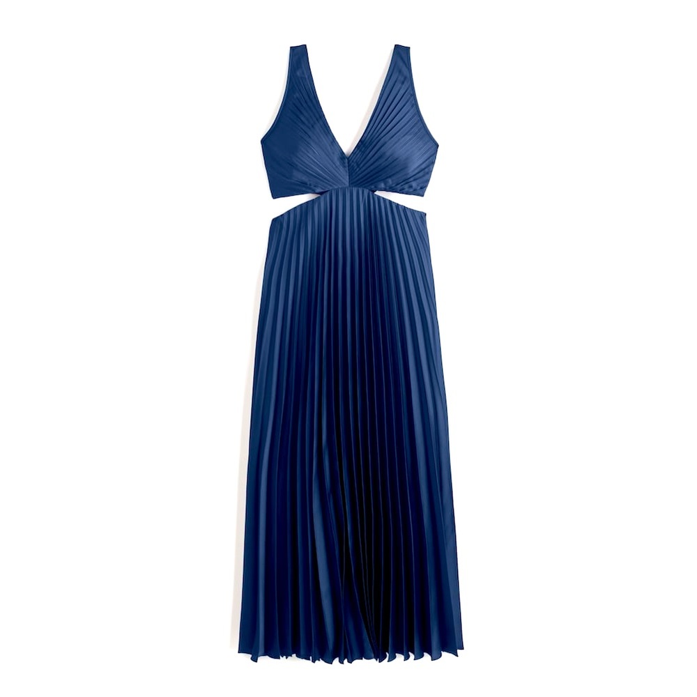 Abercrombie & Fitch Navy Blue Maxi Dress